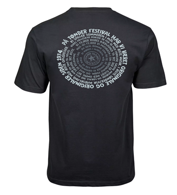 Årets Tønder Festival T-shirt 2023 Black - UNISEX FIT